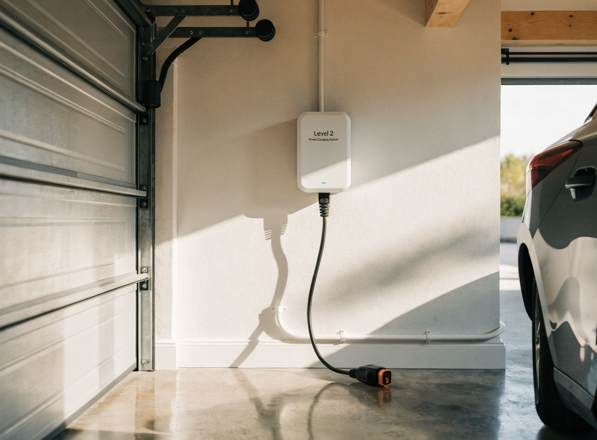 EV charger installation